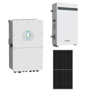 Deye 16kW Solar, Inverter & Battery Combo Deal – 1 x Deye 16kW Inverter, 1 X 14kW Volta Lithium Ion Battery & 16 X Sunova 585W Solar Panels