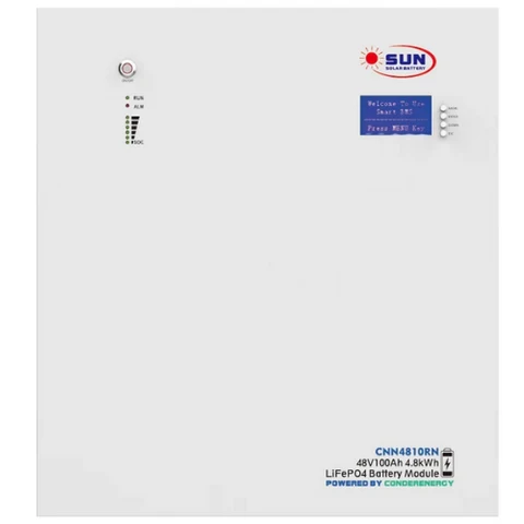 SUN SOLAR 48V 100AH 4.8KWH A-GRADE LITHIUM BATTERY CNN4811RN