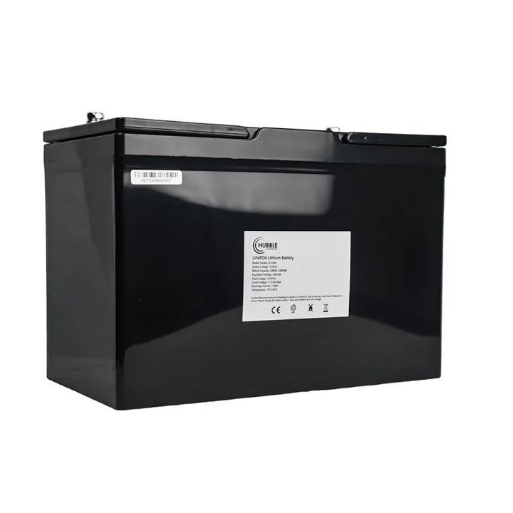 Hubble S-100A 1.2kWh 12V 100Ah Lithium Ion LiFePO4 Battery (FIRST LIFE CELLS) 3500 Cycles