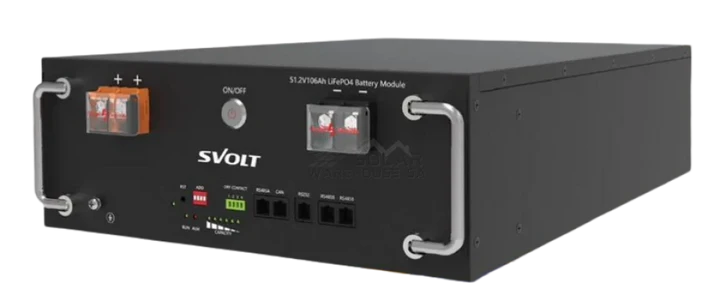 Esener 51.2V 5.12kWh 100Ah LiFePo4 Lithium Rack-Mounted Battery